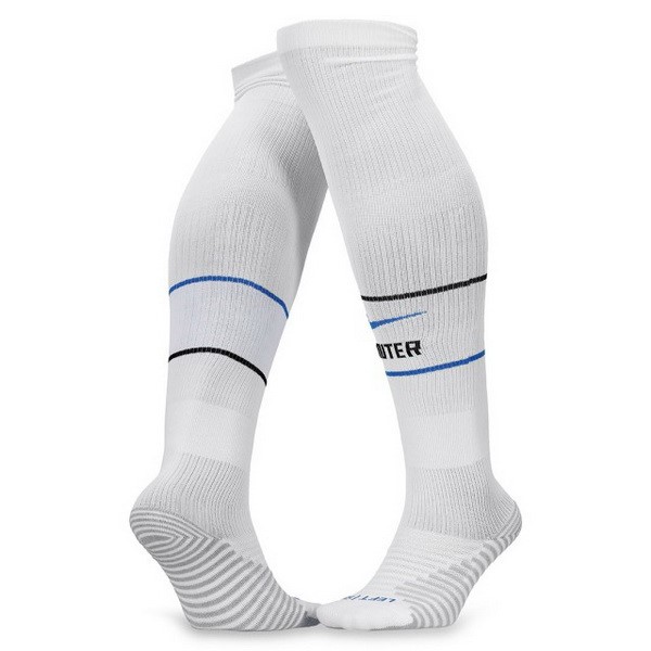 Calcetines Inter De Milán Replica Segunda Ropa 2020/21 Blanco